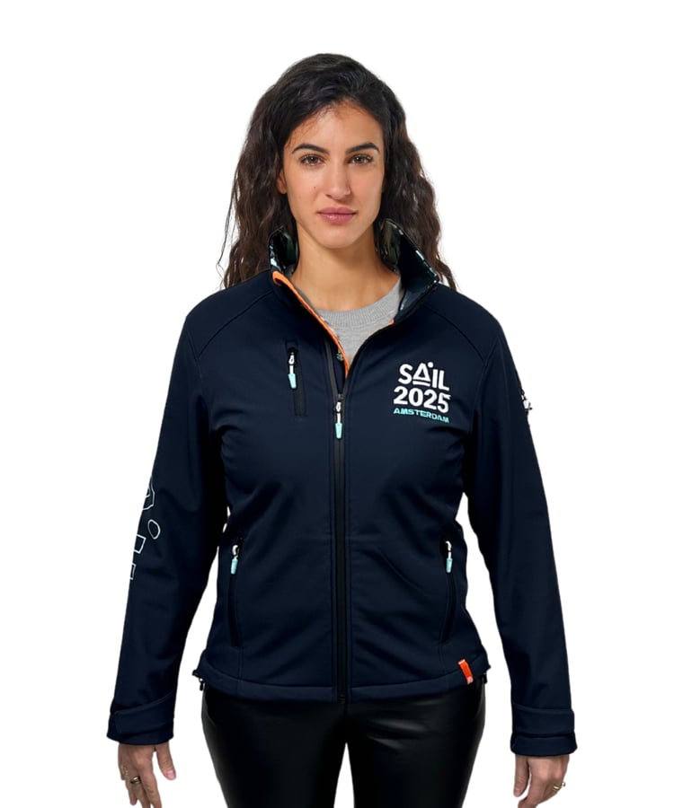 Softshell zeiljack SAIL 2025 (Dames)