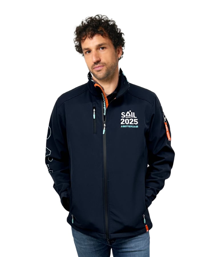 Softshell zeiljack SAIL 2025 (Heren)