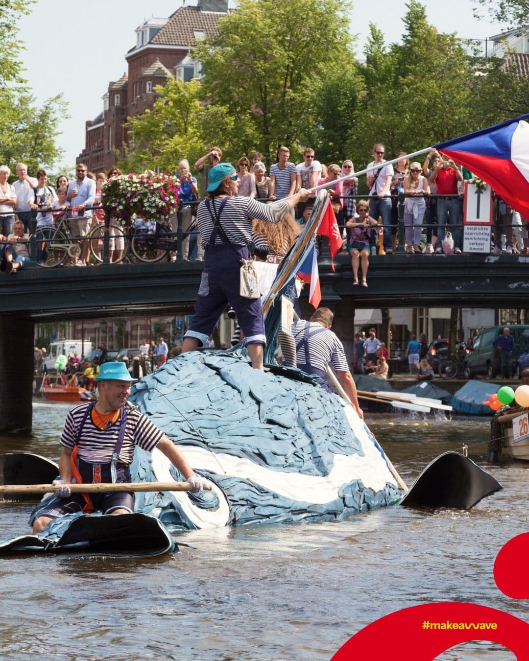 Today's sunshine feels like a sneak peek of summer: in a few months, Amsterdam w...