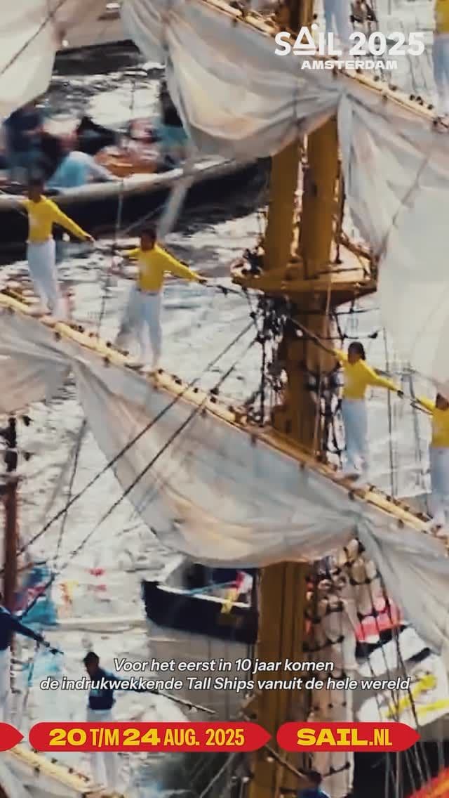 Now on your TV: the official #SAIL2025 commercial! 🤩⛵ Are you sailing along? Sh...