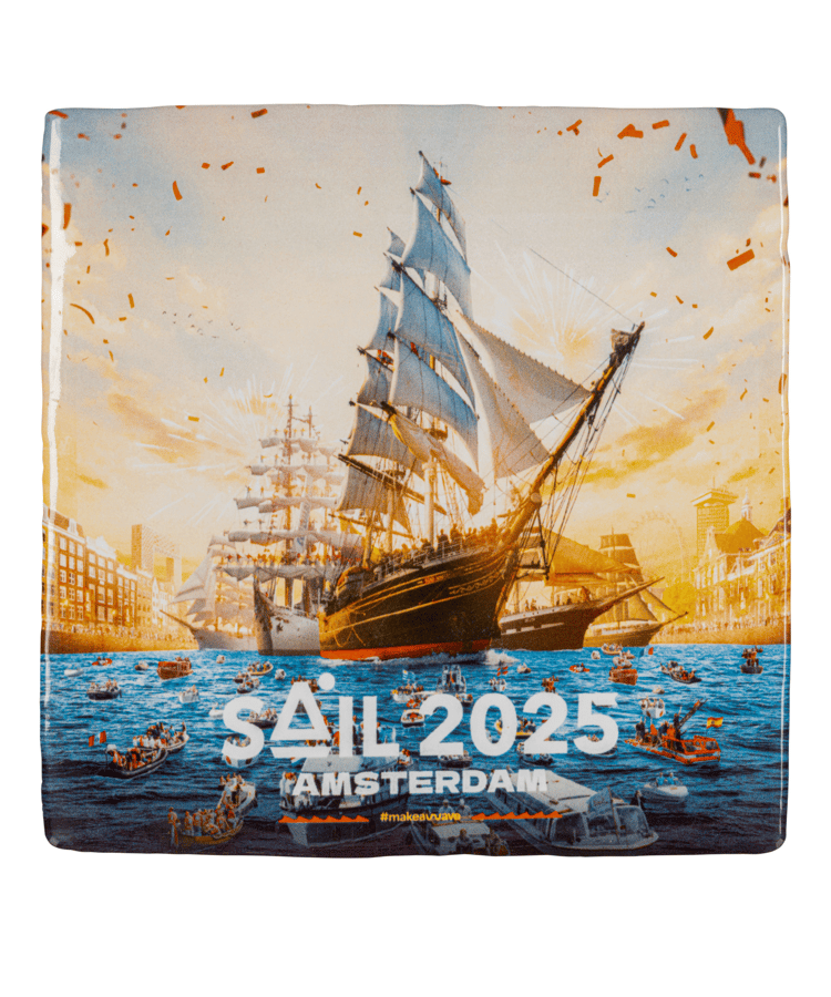 SAIL 2025 tegel 10 x 10 cm